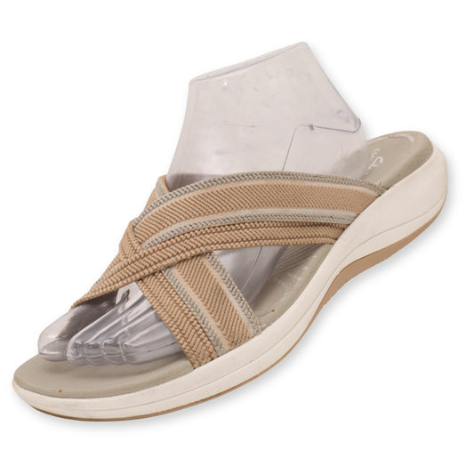 Clarks Strappy Slippers