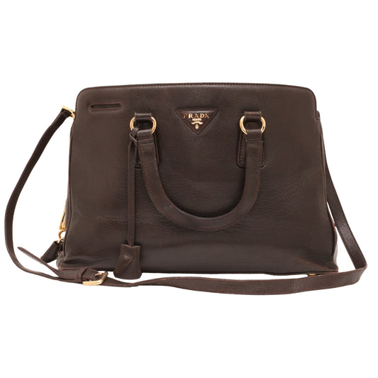 Prada Saffiano Lux Parabole Tote Bag