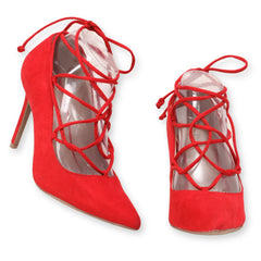 Brash Kapulet Lace-UP Heels