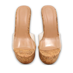 Bam Boo Transparent Wood Grain Wedges