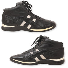 Skechers Black and White Boots