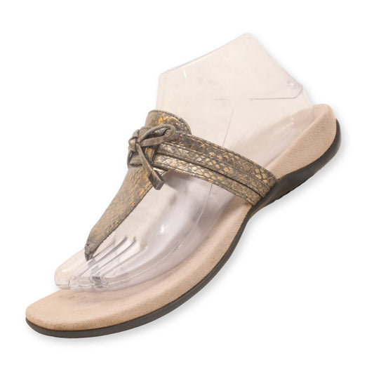 Vionic Snake Print Slide Slippers