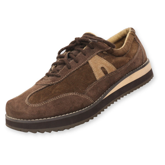 AIRWALK Creepers Brown Suede Corduroy Skate Sneakers
