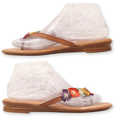 Italiana Flower Strap Slippers