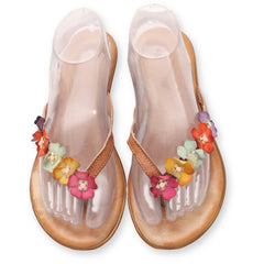 Italiana Flower Strap Slippers