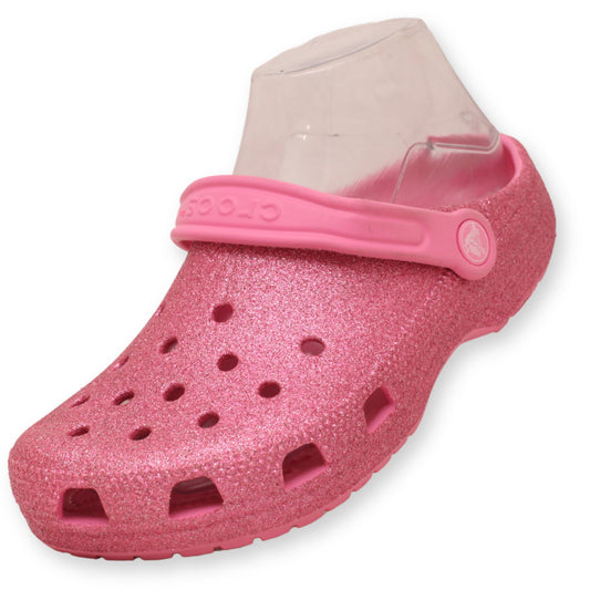 Crocs Kids' Classic Glitter Clogs