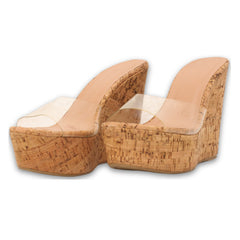 Bam Boo Transparent Wood Grain Wedges