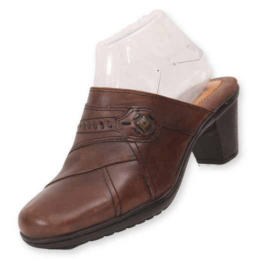 Earth Origins Comfortable Women's Leather Mule