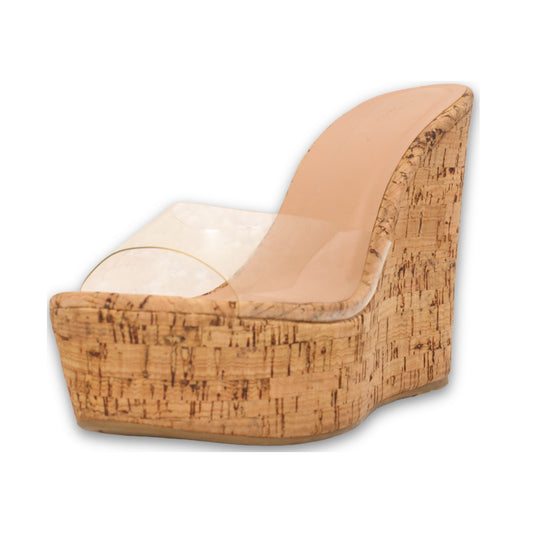 Bam Boo Transparent Wood Grain Wedges