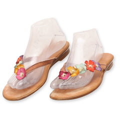 Italiana Flower Strap Slippers