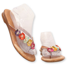 Italiana Flower Strap Slippers