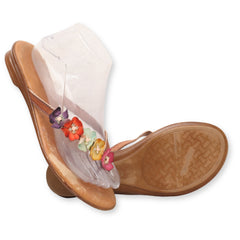 Italiana Flower Strap Slippers
