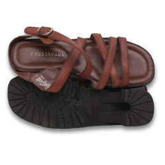 "Cross Roads" Strappy Sandals