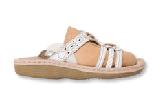"Earth Spirit" Strappy Button Sandals