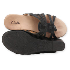 Clarks Strappy Wedges