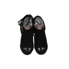 "Chloe" Ankle Strap High Wedges