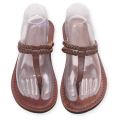 Maunces T Strap Flats