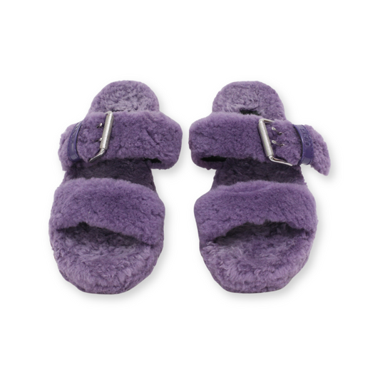 "UGG" Fuzz Slide Sheepskin SLIPPER Sandals