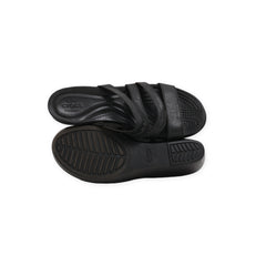 "Dual Cross" Slid Straps Sandals