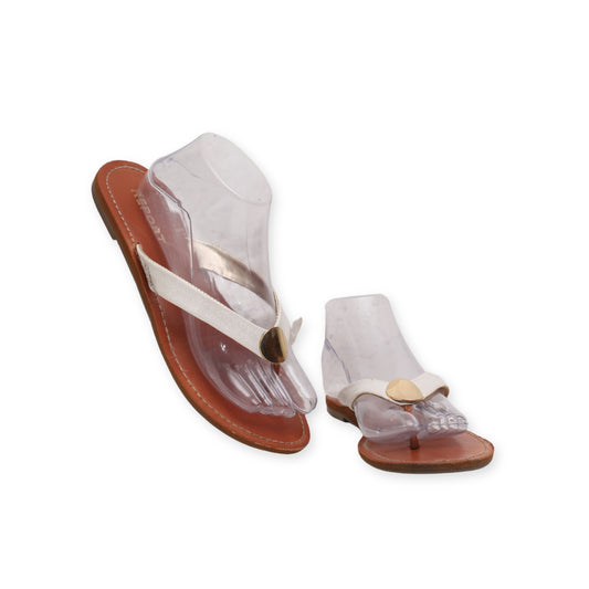 "Report" Flip Flop Flats