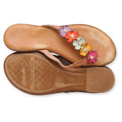 Italiana Flower Strap Slippers