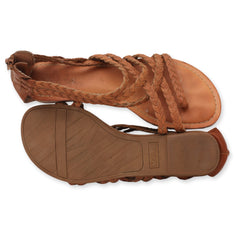 Carlos Braided Gladiator Sandals