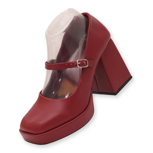 MONKI VEGAN Block Heel