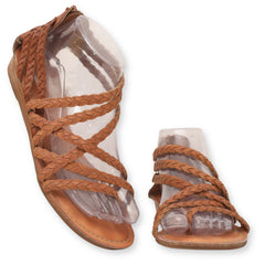 Carlos Braided Gladiator Sandals