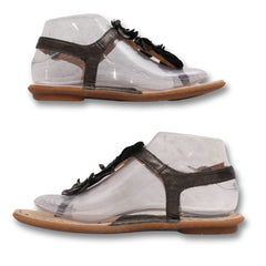"Merona" Flower T Strap Flats