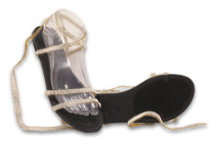 Rhinstones LOng Strappy Flats