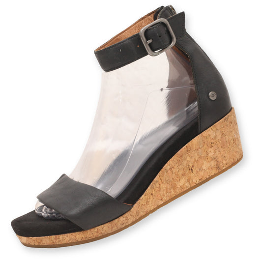 UGG Zipper Ankle Strap Sandals