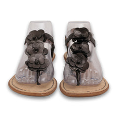 "Merona" Flower T Strap Flats
