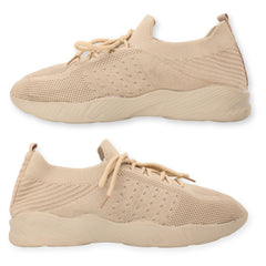 Breathable Knitted Athletic Shoes for Women