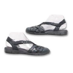 "Easy Street" Ankle Strap Flats