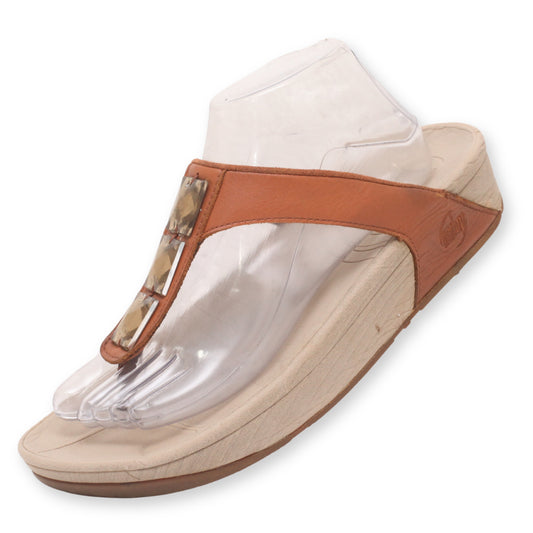 FitFlop Fino Crystal-Chain Sandals