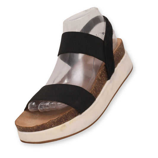 annie comfort elastic strap sandal