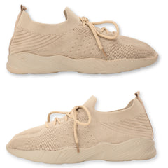 Breathable Knitted Athletic Shoes for Women