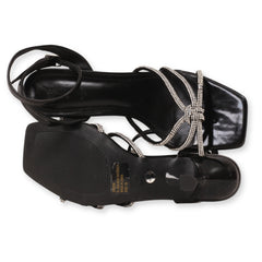Charlotte Russe Rhinestones Straps Heels Sandals