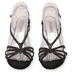 Nima Rhinestones Strappy Heels