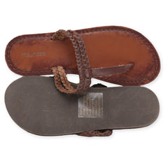 Maunces T Strap Flats