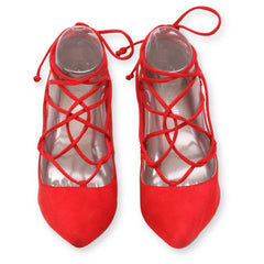 Brash Kapulet Lace-UP Heels