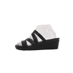 "Dual Cross" Slid Straps Sandals