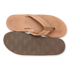 Rainbow Men's T-Strap Slippers
