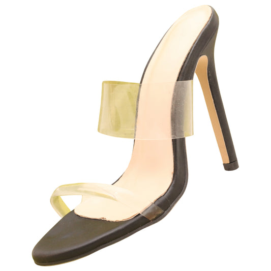 Women's Open Toe Strap Heel