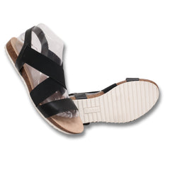 "Brash" Strappy Flats