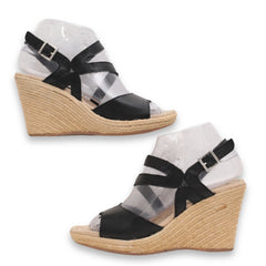 B.O.C Strappy Woven Wedges