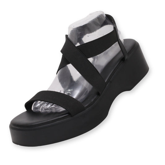 Elastic Straps Sandal By "TORRID"
