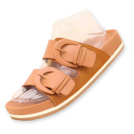 TIME AND TRU Buckle Strap Slipper