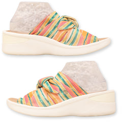 BZees Women Slide Wedge Sandal