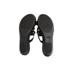 "Dual Cross" Slid Straps Sandals